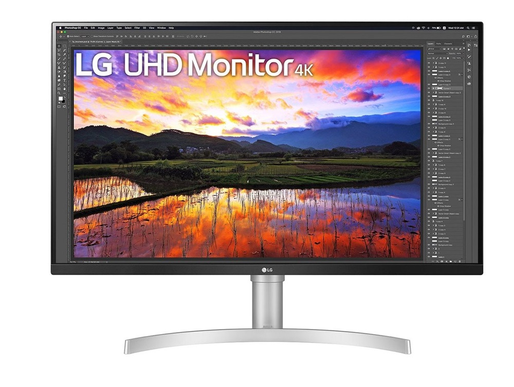LG 31,5" 32UN650-W UHD IPS HDMI/DP monitor