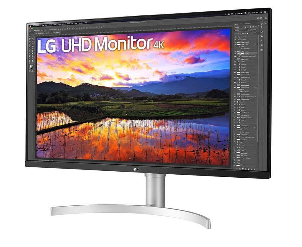 LG 31,5" 32UN650-W UHD IPS HDMI/DP monitor