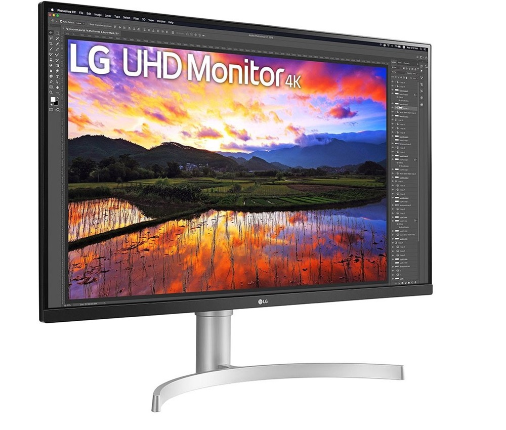 LG 31,5" 32UN650-W UHD IPS HDMI/DP monitor