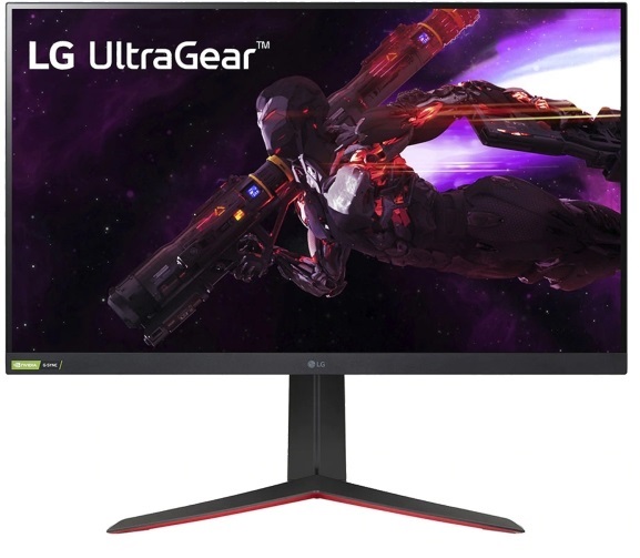 LG 32" 32GP850-B QHD Nano IPS 165Hz DP/HDMI/USB fekete gamer monitor