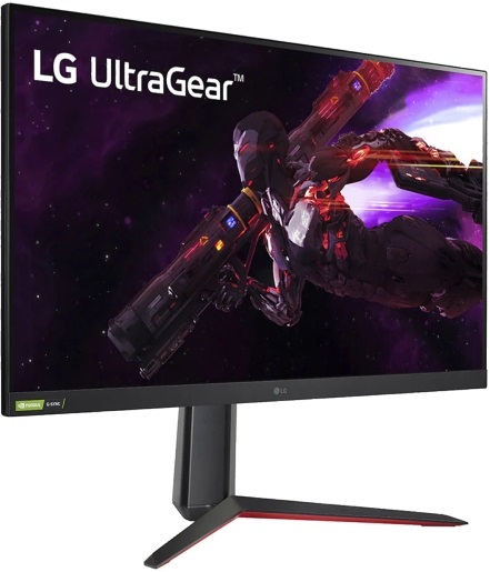 LG 32" 32GP850-B QHD Nano IPS 165Hz DP/HDMI/USB fekete gamer monitor