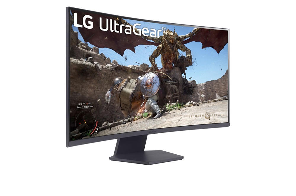 LG 32" 32GS60QC-B QHD VA 180Hz HDMI/DP ívelt gamer monitor