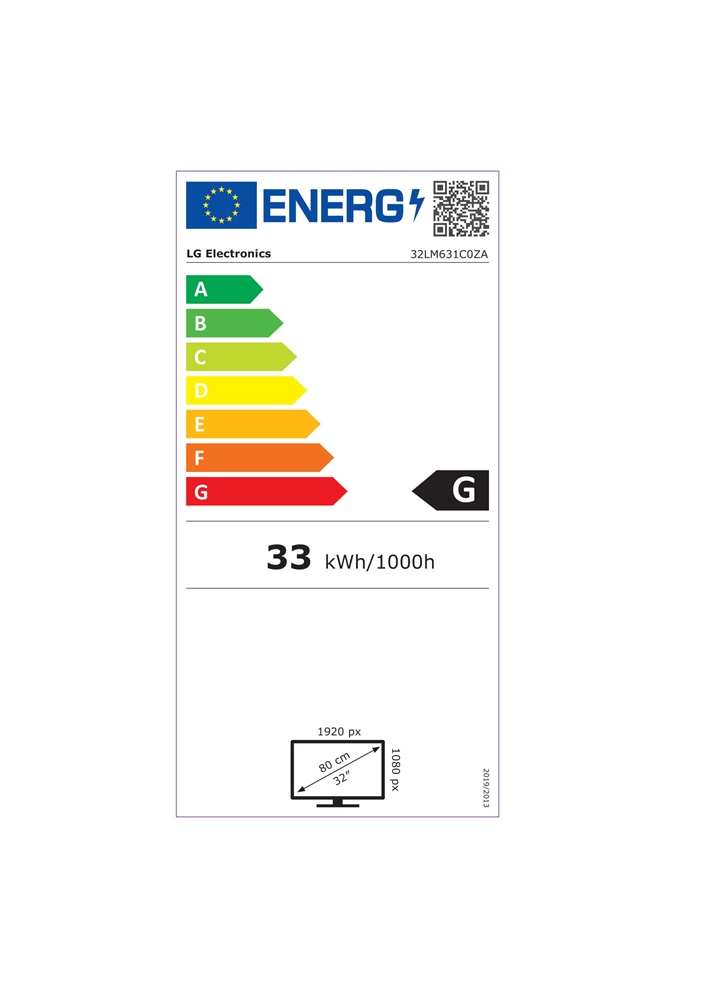 LG 32" 32LM631C0ZA Full HD Smart LED TV