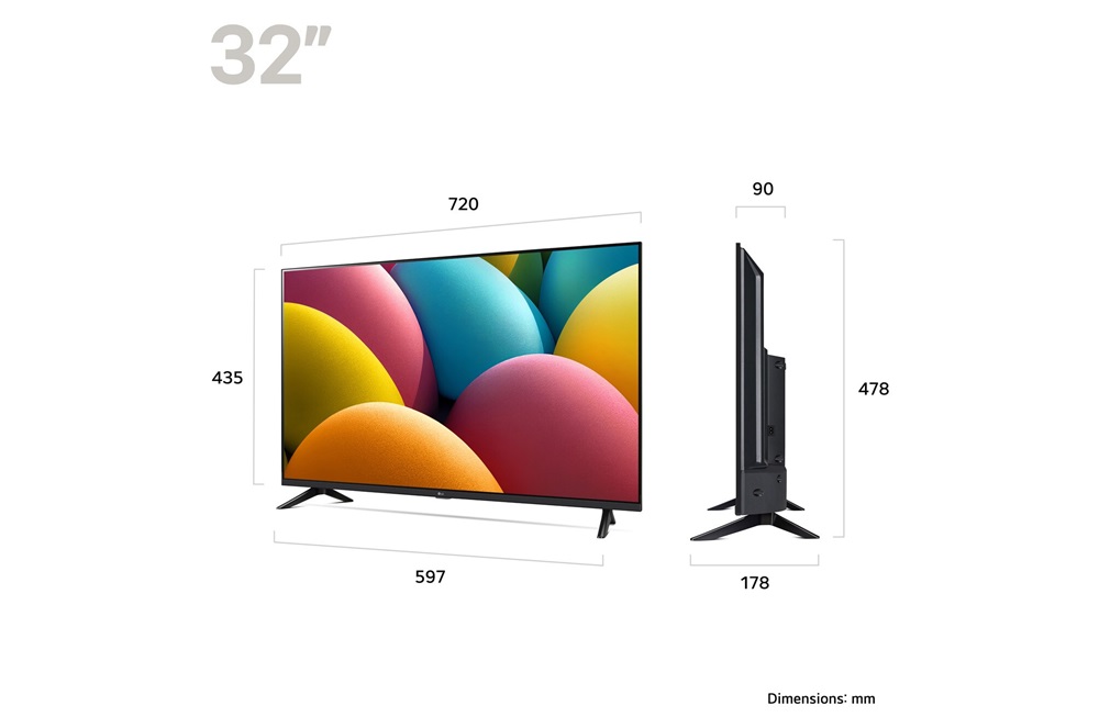 LG 32" 32LR60006LA Full HD Smart LED TV