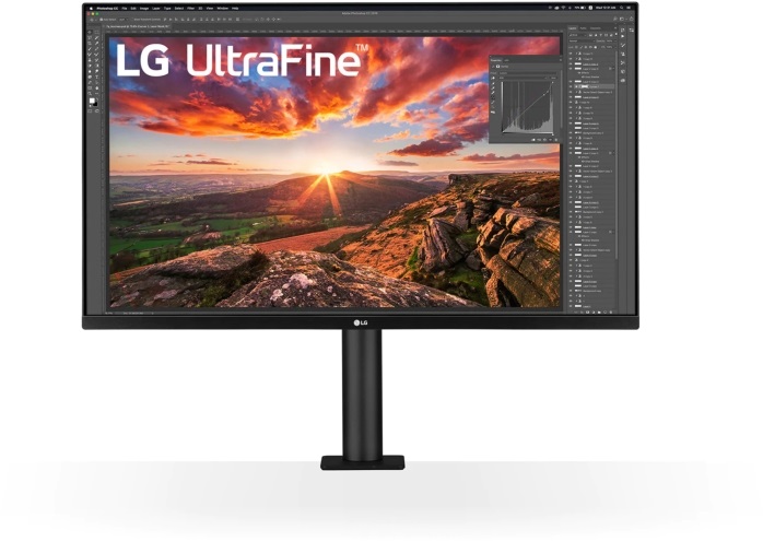 LG 32" 32UN880-B 4K UHD IPS DP/HDMI/USB fekete monitor