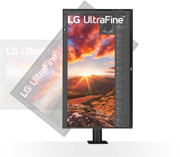 LG 32" 32UN880-B 4K UHD IPS DP/HDMI/USB fekete monitor