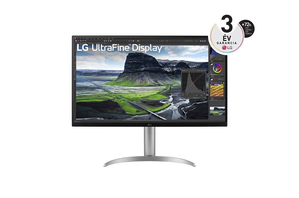 LG 32" 32UQ850V-W 4K UHD IPS HDMI/DP/USB-C monitor