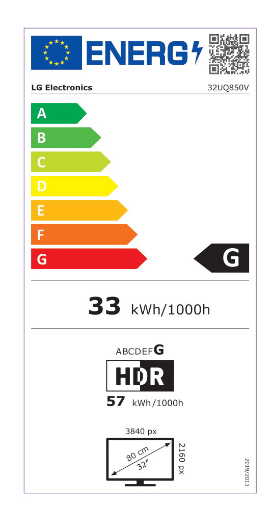 LG 32" 32UQ850V-W 4K UHD IPS HDMI/DP/USB-C monitor
