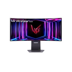 LG 34" 34GS95QE-B UltraGear UWQHD 240Hz HDMI/DP ívelt OLED gamer monitor