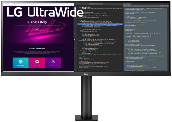 LG 34" 34WN780-B QHD IPS 75Hz HDR10 HDMI/DisplayPort monitor