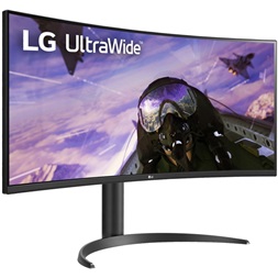 LG 34" 34WP65C-B UWQHD VA 160Hz HDMI/DP fekete ívelt gamer monitor