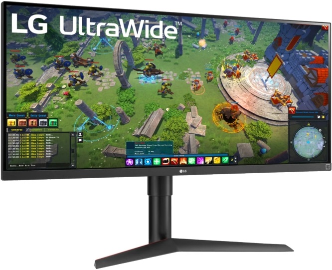 LG 34" 34WP65G-B UW-FHD IPS HDMI/DP fekete monitor