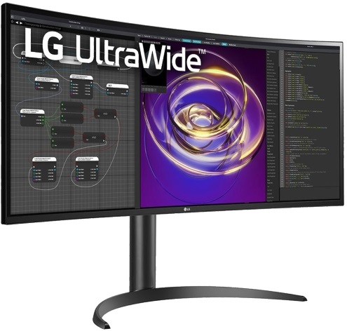 LG 34" 34WP85C-B UWQHD IPS HDMI/DP/USB fekete ívelt monitor