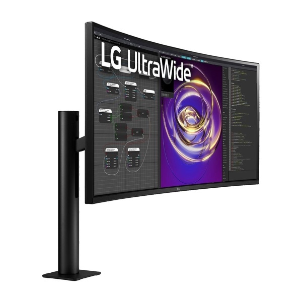 LG 34" 34WP88C-B UWQHD IPS HDMI/DP/USB fekete ívelt monitor