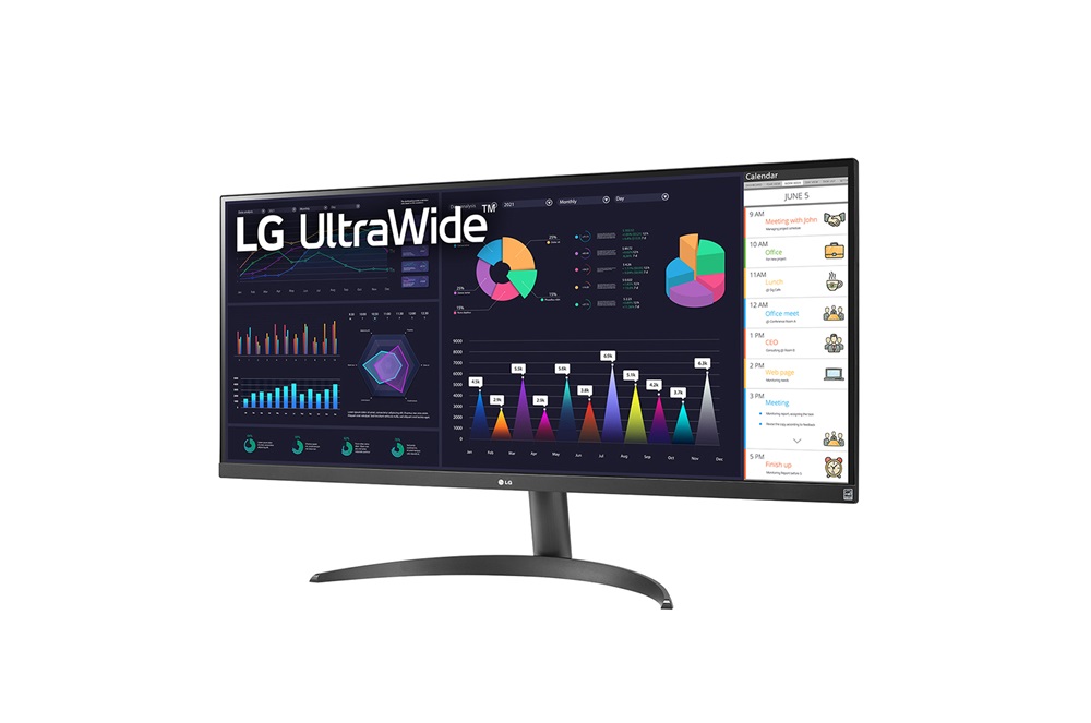 LG 34" 34WQ500-B UltraWide UW-FHD IPS HDMI/DP monitor