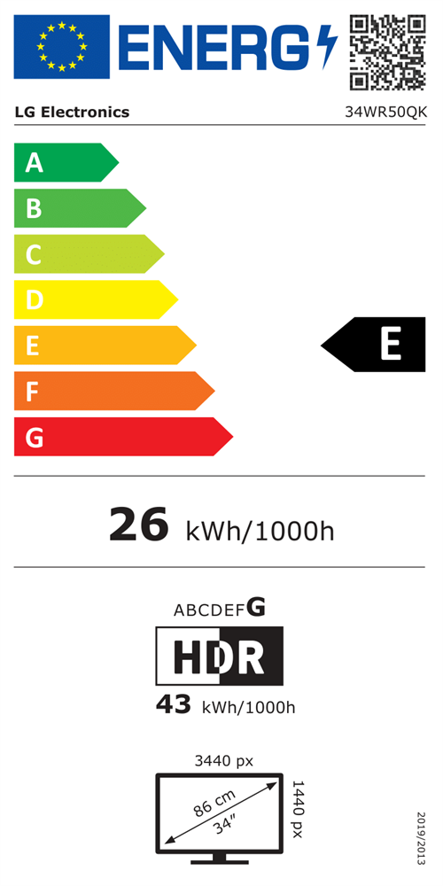 LG 34" 34WR50QK-B.AEU UWQHD VA 100Hz HDMI/DP ívelt monitor