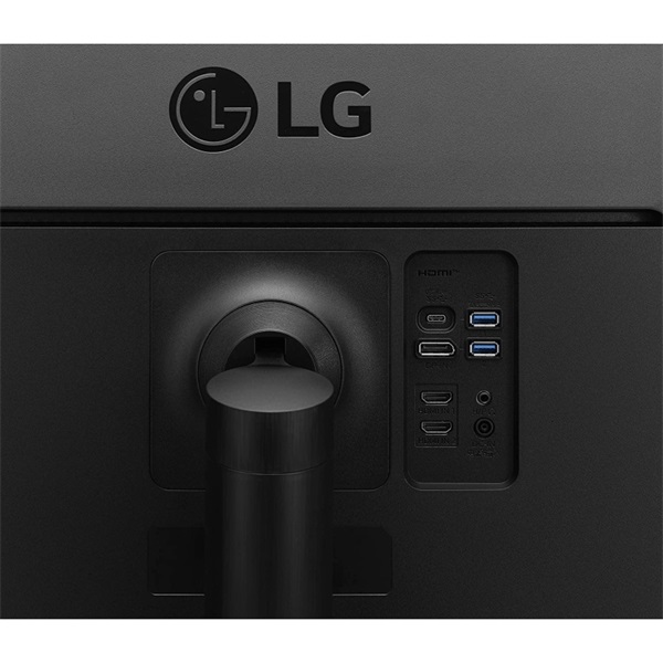 LG 35" 35WN75C-B QHD VA 100Hz HDR10 ívelt kijelzős monitor