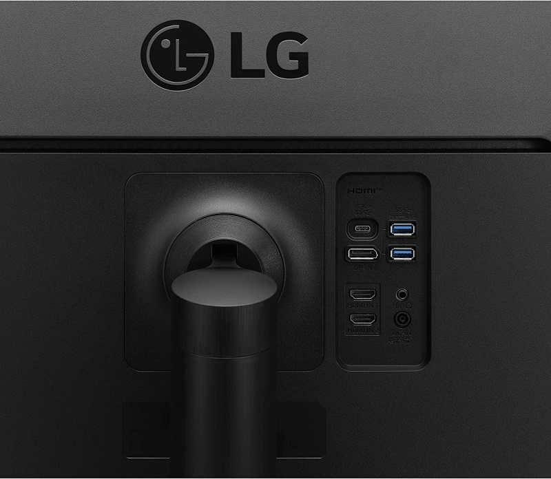 LG 35" 35WN75C-B QHD VA 100Hz HDR10 ívelt kijelzős monitor