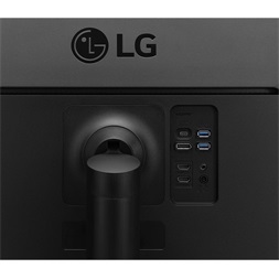 LG 35" 35WN75C-B QHD VA 100Hz HDR10 ívelt kijelzős monitor