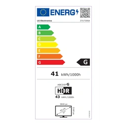LG 36,5" 37U730SA-W.AEU 4K UHD IPS HDMI/USB/USB-C/Wi-Fi smart monitor