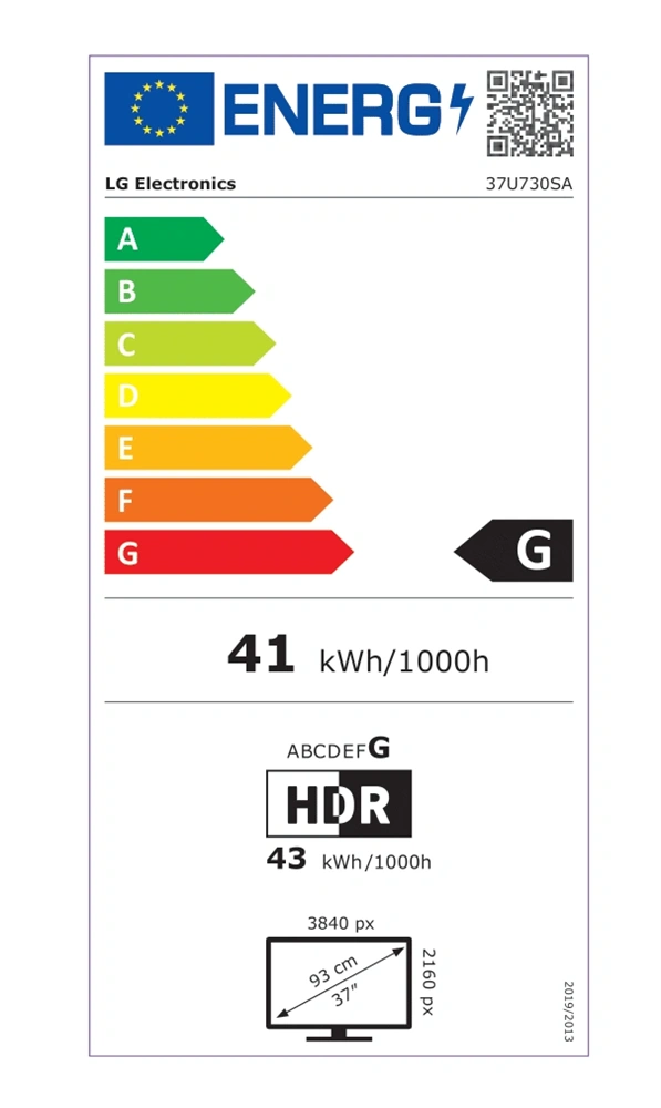 LG 36,5" 37U730SA-W.AEU 4K UHD IPS HDMI/USB/USB-C/Wi-Fi smart monitor