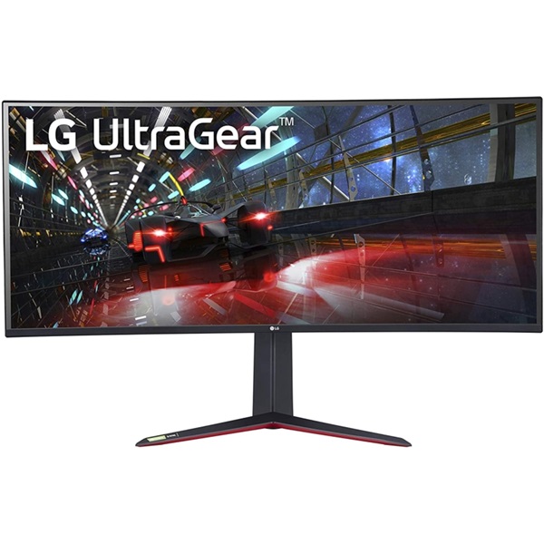LG 37,5" 38GN950-B WQHD+ IPS 160Hz DP/HDMI/USB fekete ívelt gamer monitor