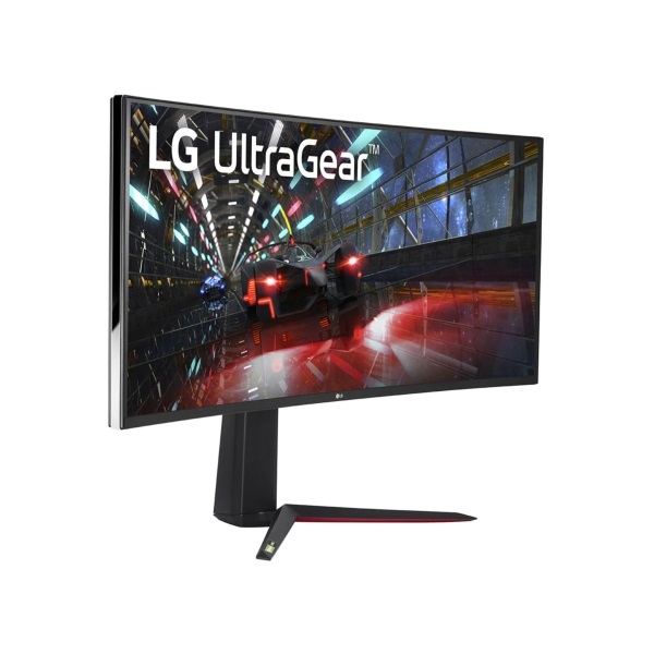LG 37,5" 38GN950-B WQHD+ IPS 160Hz DP/HDMI/USB fekete ívelt gamer monitor