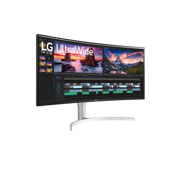 LG 38" 38WN95C-W WQHD+ IPS 144Hz HDMI/DP fekete ívelt LED gamer monitor