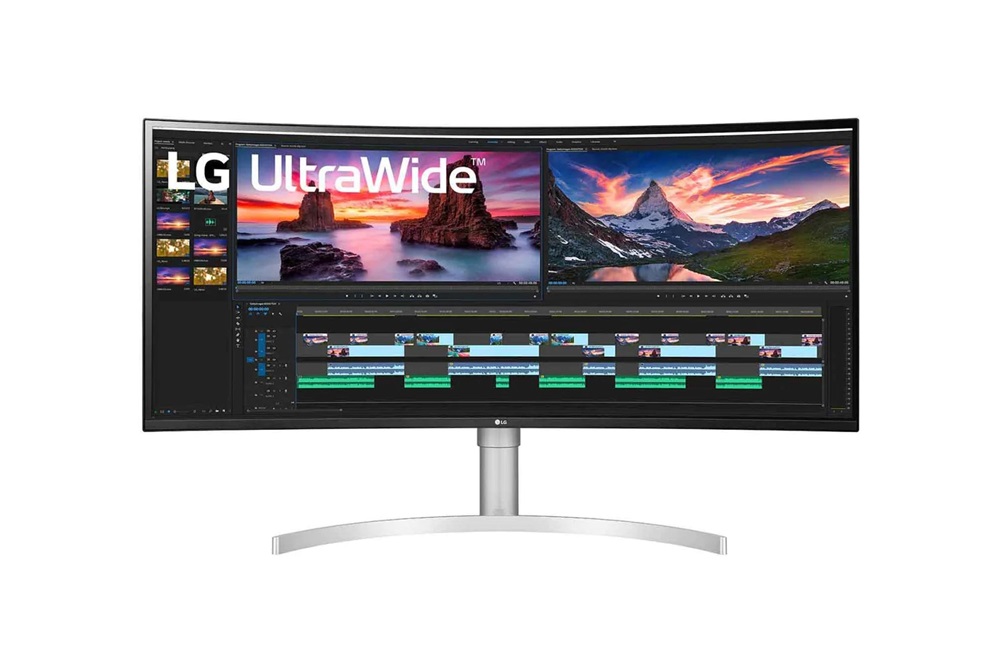 LG 38" 38WN95C-W WQHD+ IPS 144Hz HDMI/DP fekete ívelt LED gamer monitor