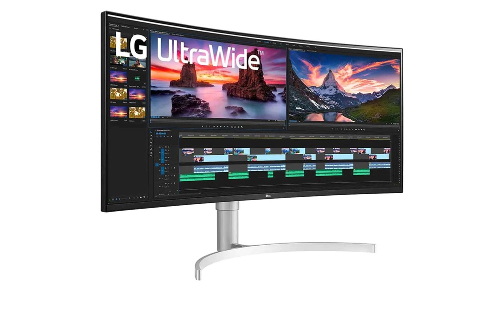 LG 38" 38WN95C-W WQHD+ IPS 144Hz HDMI/DP fekete ívelt LED gamer monitor