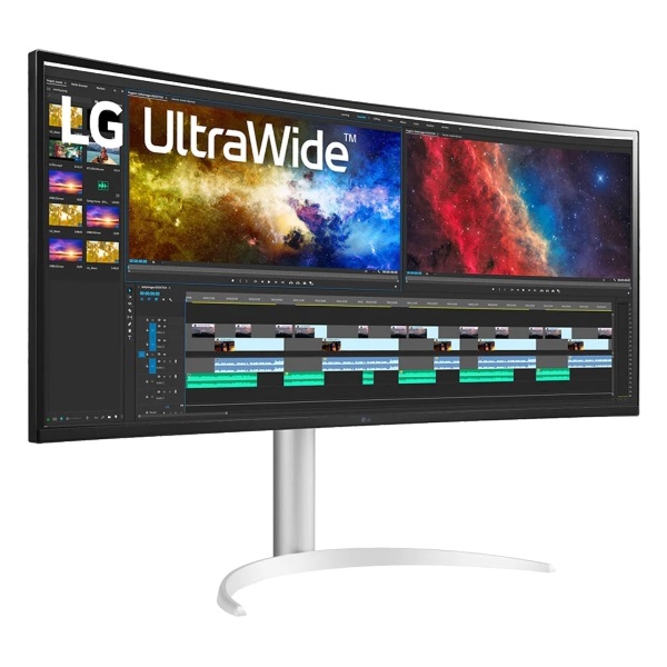 LG 38" 38WP85C-W UltraWide QHD+ IPS HDMI/DP ívelt kijelzős monitor