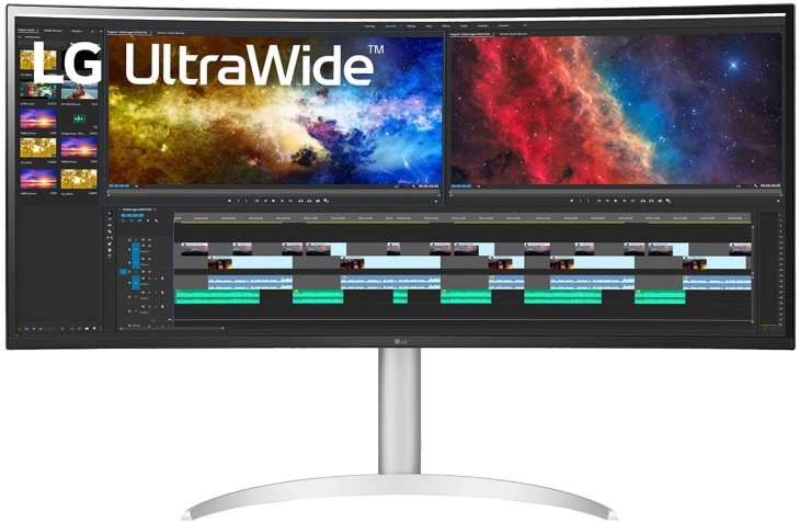 LG 38" 38WP85C-W UltraWide QHD+ IPS HDMI/DP ívelt kijelzős monitor