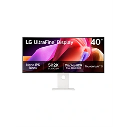 LG 40" 40U990A-W.AEU 5K2K Nano IPS HDMI/DP/USB/USB-C/LAN/TB ívelt monitor