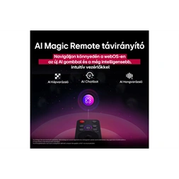 LG 43" 43NANO81A3A 4K UHD AI Smart NanoCell TV (Újszerű)