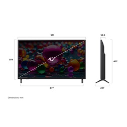LG 43" 43UA75003LA 4K UHD AI Smart TV