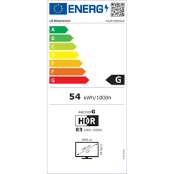 LG 43" 43UR78003LK 4K UHD Smart LED TV (Újszerű)