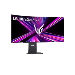 LG 45" 45GX900A-B.AEU WQHD OLED 240Hz HDMI/DP/USB/USB-C ívelt gamer monitor