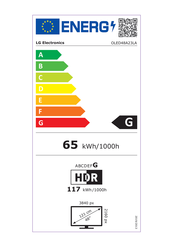 LG 48" OLED48A23LA 4K UHD HDR Smart OLED TV