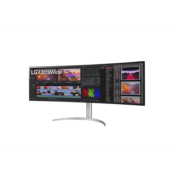 LG 49" 49WQ95C-W DQHD IPS 144Hz DP/HDMI/USB ívelt monitor