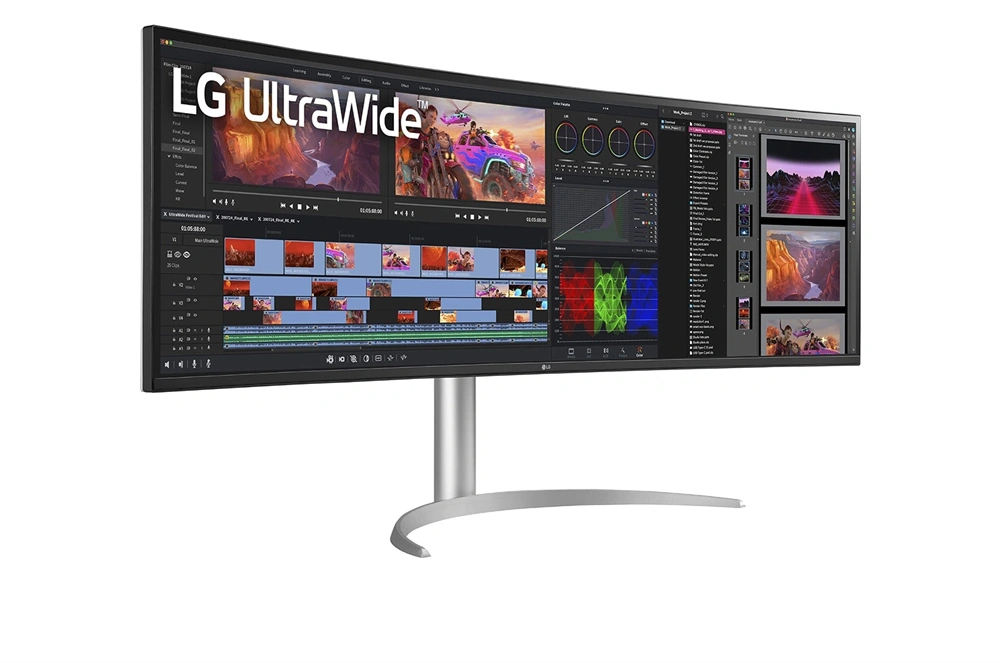 LG 49" 49WQ95CP-W UltraWide DQHD IPS HDMI/DP monitor