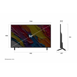 LG 50" 50QNED82A3B 4K UHD AI Smart QNED TV