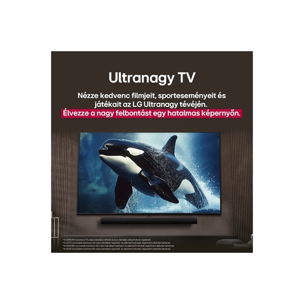 LG 50" 50UA73003LA 4K UHD AI Smart TV