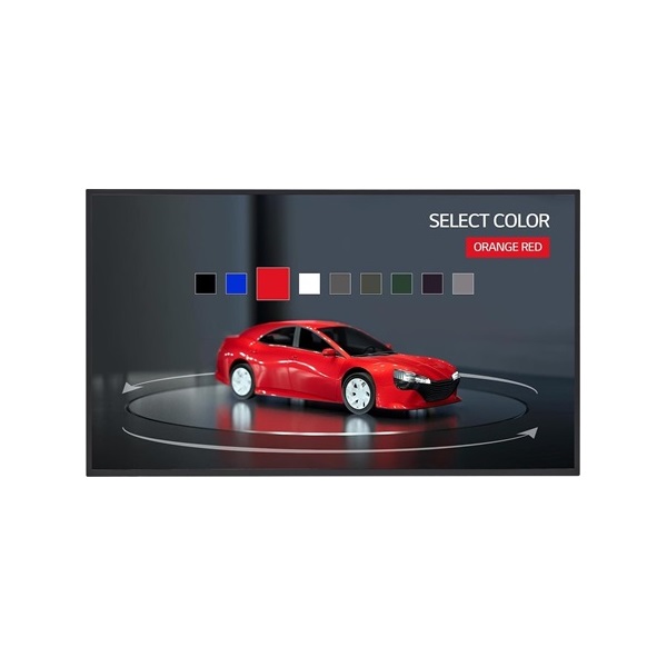 LG 55" 55TNF5J Digital Signage 4K UHD IPS érintőképernyős smart LED LFD kijelző