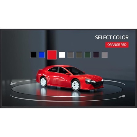 LG 55" 55TNF5J Digital Signage 4K UHD IPS érintőképernyős smart LED LFD kijelző