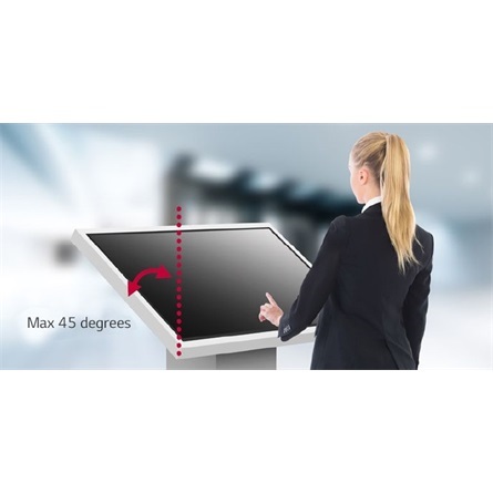 LG 55" 55TNF5J Digital Signage 4K UHD IPS érintőképernyős smart LED LFD kijelző