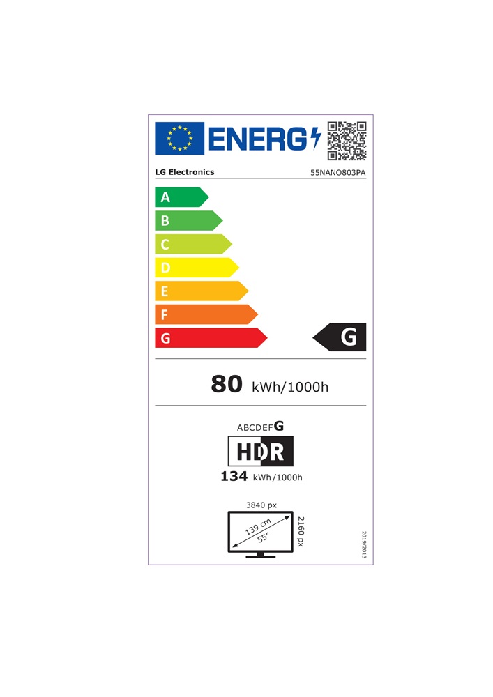 LG 55" 55NANO803PA 4K UHD NanoCell Smart LED TV