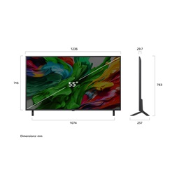 LG 55" 55QNED85A3C 4K UHD AI Smart QNED evo MiniLED TV