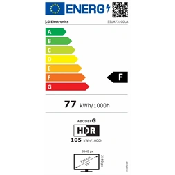 LG 55" 55UA731C0LA 4K UHD Smart TV