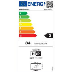 LG 55" 55UA75006LA 4K UHD AI Smart LED TV