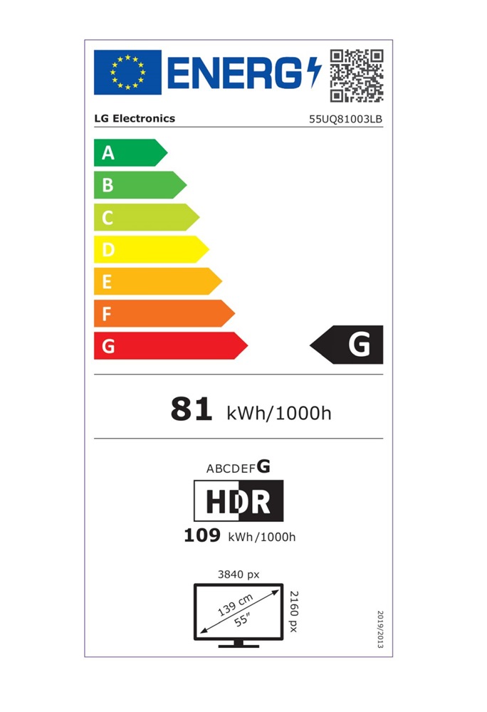 LG 55" 55UQ81003LB 4K UHD Smart LED TV (Újracsomagolt)